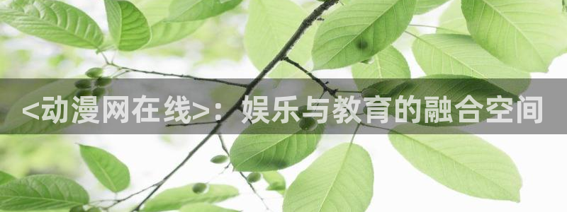 老里番动漫：<动漫网在线>：娱乐与教育的融合空间